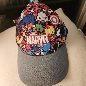 Marvel Avengers Spiderman Iron Man Ball Cap Hat 14 Years and Older
